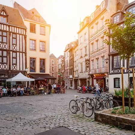 6 Places-free Parking Gratuit Privee Fermer-3chambres-wifi-rouen Rouen