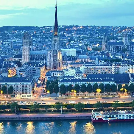 6 Places-free Parking Gratuit Privee Fermer-3chambres-wifi-rouen Rouen